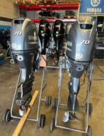 Twin Yamaha F70 4-Stroke Outboards For Sale - Image 4