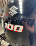 2023 Suzuki DF100 100HP 4-Stroke EFI Outboard Motor - Image 4