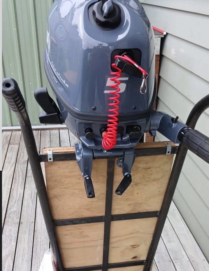 IMG_4823 Yamaha 5HP 4-Stroke Outboard Motor - Image 1