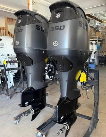Used Twin Suzuki 350 Stealth Outboard Motors For Sale