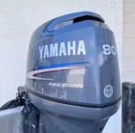 Used 2001 Yamaha 80HP Four Stroke Outboard Engine for Sale - Image 2