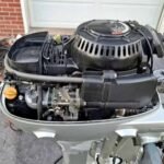 2005 Honda 20HP Four Stroke Long Shaft Outboard Motor for Sale - Image 6