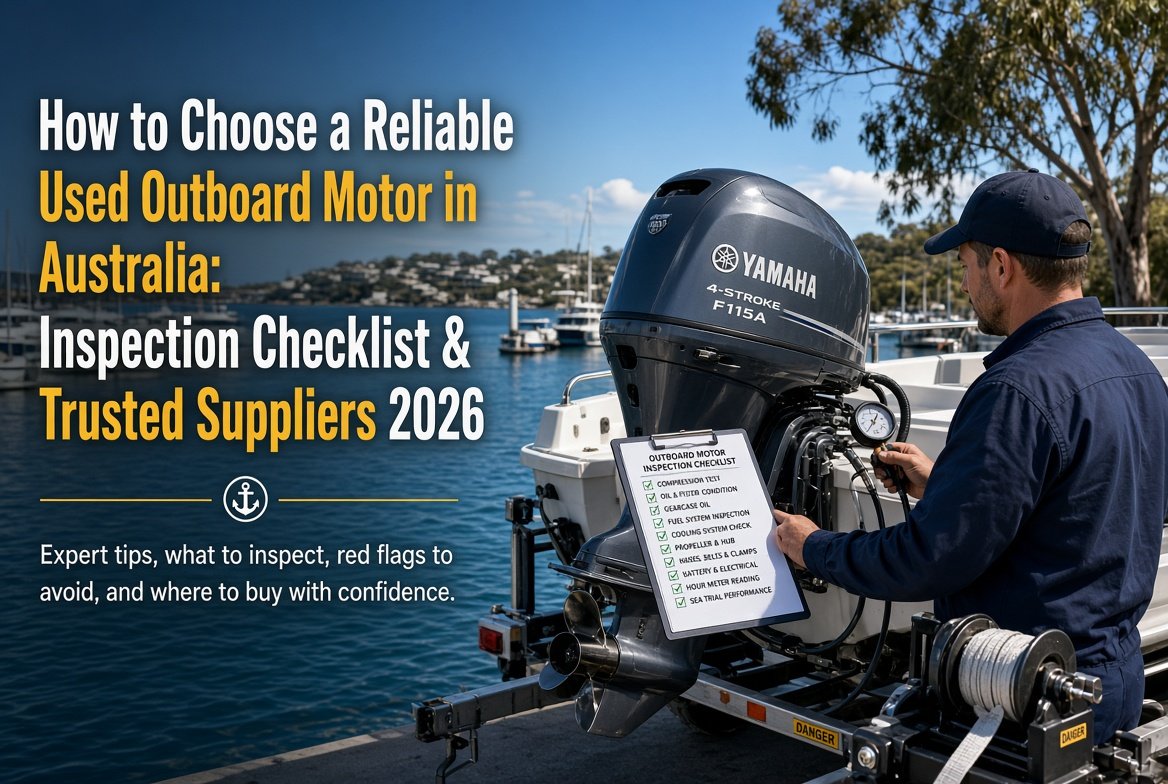 How to Choose a Reliable Used Outboard Motor in Australia: Inspection Checklist & Trusted Suppliers 2026